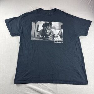 Juice Wrld Legends Never Die T-Shirt XL Black Crewneck Shirt Sleeve Rap Music